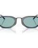 AX Armani Exchange AX Armani Exchange 50mm Polarized Irregular Oval Sunglasses - 1