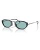 AX Armani Exchange AX Armani Exchange 50mm Polarized Irregular Oval Sunglasses - 2