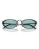 AX Armani Exchange AX Armani Exchange 50mm Polarized Irregular Oval Sunglasses - 4