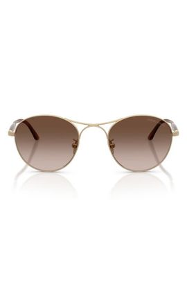 AX Armani Exchange AX Armani Exchange 50mm Round Sunglasses