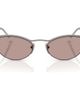AX Armani Exchange AX Armani Exchange 50mm Semi Rimless Butterfly Sunglasses - 1