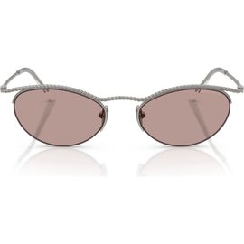 AX Armani Exchange AX Armani Exchange 50mm Semi Rimless Butterfly Sunglasses
