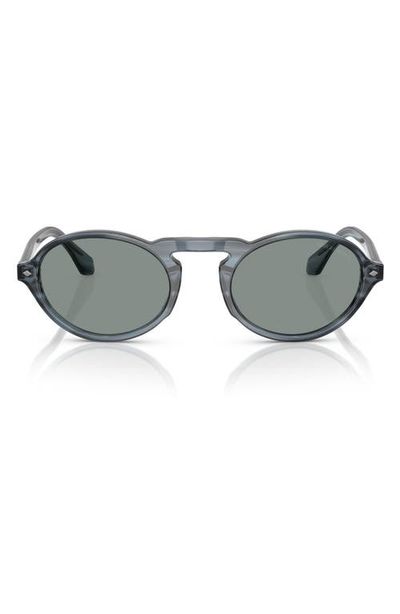 AX Armani Exchange AX Armani Exchange 52mm Oval Sunglasses
