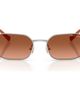 AX Armani Exchange AX Armani Exchange 54mm Irregular Sunglasses - 1