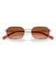 AX Armani Exchange AX Armani Exchange 54mm Irregular Sunglasses - 3