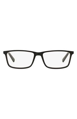 AX Armani Exchange AX Armani Exchange 55mm Rectangular Optical Glasses