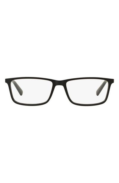 AX Armani Exchange AX Armani Exchange 55mm Rectangular Optical Glasses