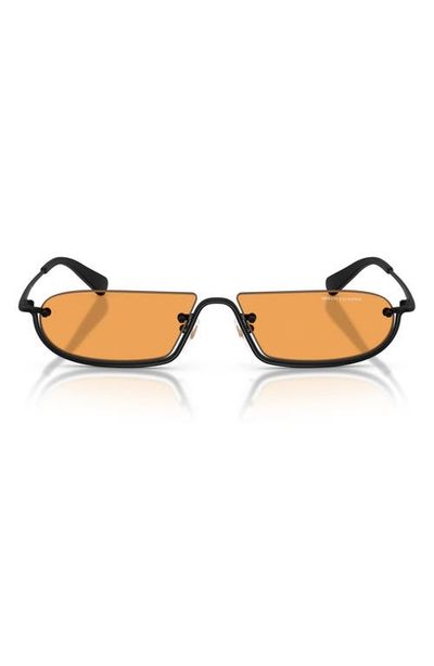 AX Armani Exchange AX Armani Exchange 58mm Irregular Semi Rimless Sunglasses
