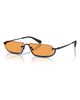 AX Armani Exchange AX Armani Exchange 58mm Irregular Semi Rimless Sunglasses - 2