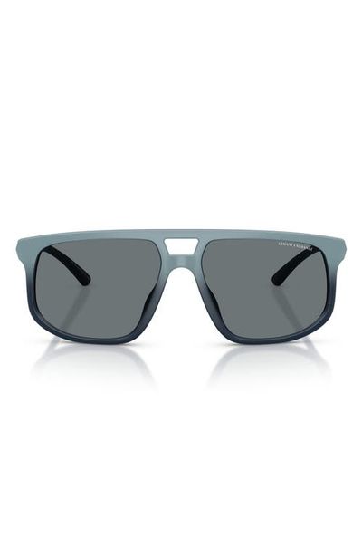 AX Armani Exchange AX Armani Exchange 58mm Pilot Sunglasses