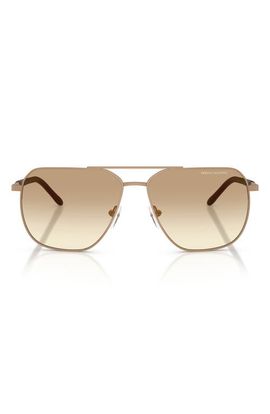 AX Armani Exchange AX Armani Exchange 59mm Pilot Sunglasses