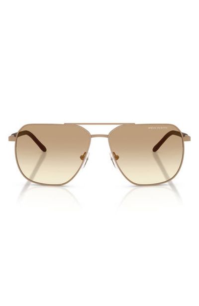 AX Armani Exchange AX Armani Exchange 59mm Pilot Sunglasses