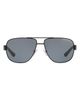 AX Armani Exchange AX Armani Exchange 62mm Polarized Oversize Aviator Sunglasses - 1