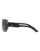 AX Armani Exchange AX Armani Exchange 62mm Polarized Oversize Aviator Sunglasses - 2