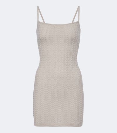 Aya Muse Aya Muse Alia wool and alpaca-blend minidress