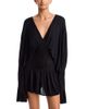 Aya Muse Aya Muse Alta Plunging V-neck Mini Dress - 1