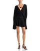 Aya Muse Aya Muse Alta Plunging V-neck Mini Dress - 2