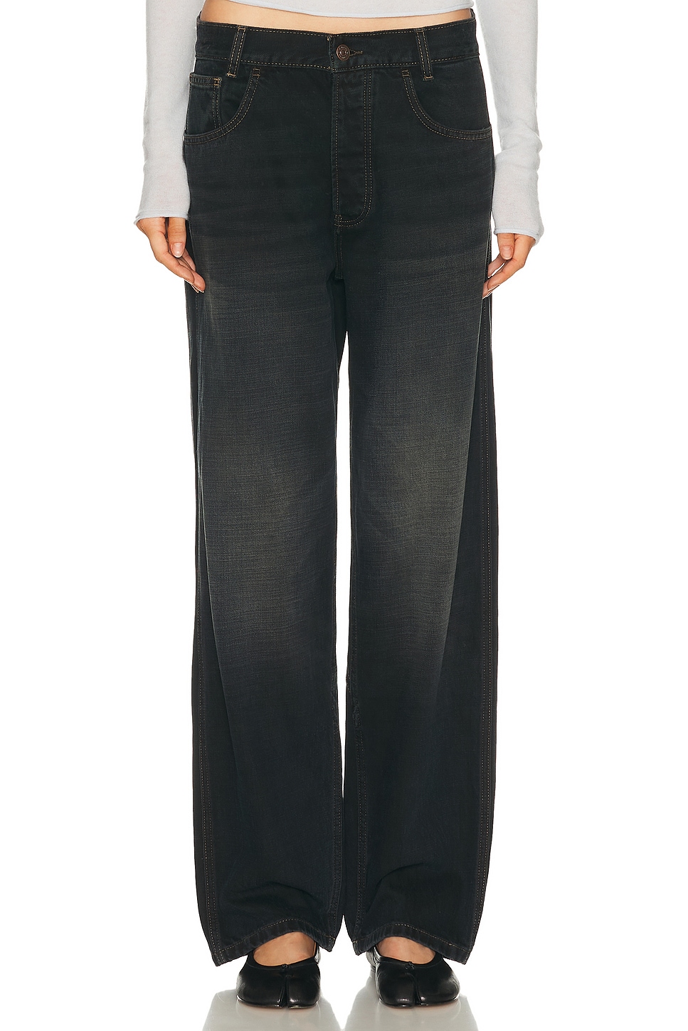 Aya Muse - Buckle Back Baggy Leg