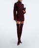 Aya Muse Aya Muse Cursa ribbed-knit wool minidress and tights set - 2