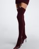 Aya Muse Aya Muse Cursa ribbed-knit wool minidress and tights set - 4