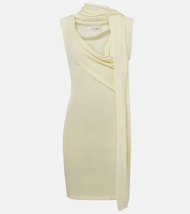 Aya Muse Aya Muse Draped scarf-detail minidress