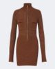 Aya Muse Aya Muse Eora knitted cotton and silk minidress - 1