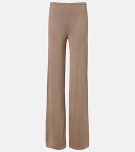 Aya Muse Aya Muse Esme silk-blend straight pants