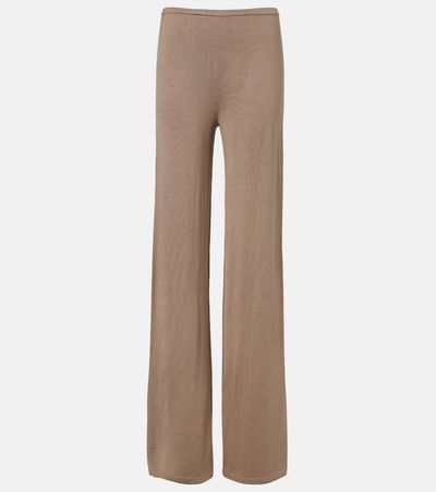 Aya Muse Aya Muse Esme silk-blend straight pants