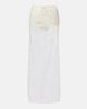 Aya Muse Aya Muse Eteri bow-detail floral lace midi skirt - 1