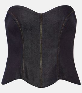 Aya Muse Aya Muse Hyn denim bustier top