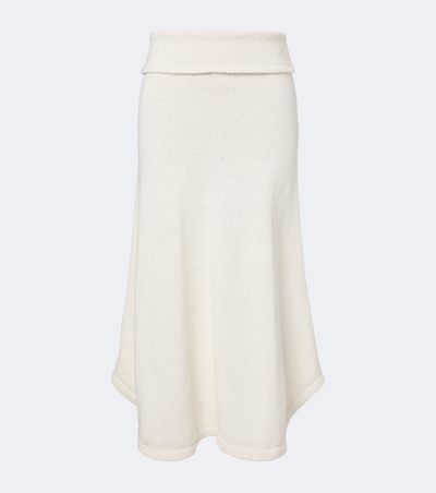 Aya Muse Aya Muse Kena knitted cotton midi skirt