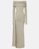 Aya Muse Aya Muse Kora off-shoulder silk-blend maxi dress - 1