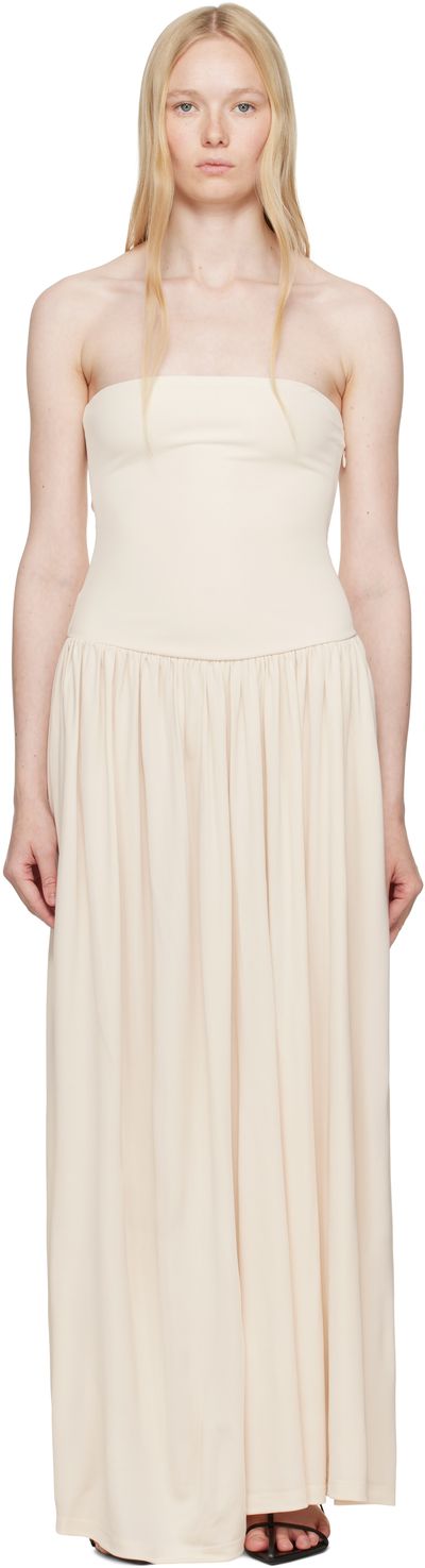 Aya Muse Aya Muse Off-White Dia Maxi Dress