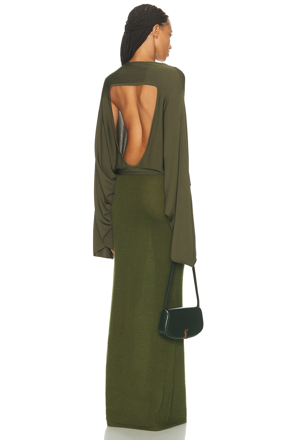 green emerald velvet dress Aya Muse | Women's | Sele Dress | Midnight Dress Day main image 1