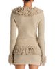 Aya Muse Aya Muse Prai Fitted Fringe V Neck Cardigan - 2