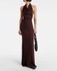Aya Muse Aya Muse Reed halterneck maxi dress - 2