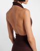 Aya Muse Aya Muse Reed halterneck maxi dress - 6