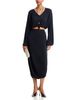 Aya Muse Aya Muse Riva Draped Midi Skirt - 2