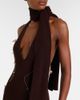 Aya Muse Aya Muse Stem floral-appliquÃ© knitted maxi dress - 3