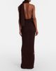 Aya Muse Aya Muse Stem floral-appliquÃ© knitted maxi dress - 7