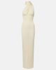 Aya Muse Aya Muse Thea scarf-detail ribbed-knit maxi dress - 1