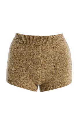 Aya Muse Aya Muse Vita Knit Shorts Brown XS