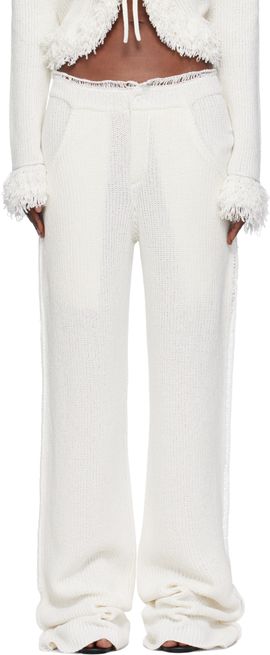 Aya Muse Aya Muse White Mello Trousers