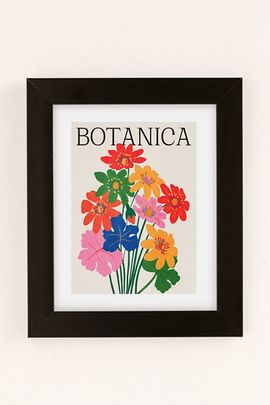 ayeyokp ayeyokp Botanica: Matisse Edition Art Print in Black at Urban Outfitters