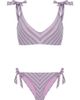 Ayje Ayje Beyond The Lines Crop Top & Brazilian Bottom - 1