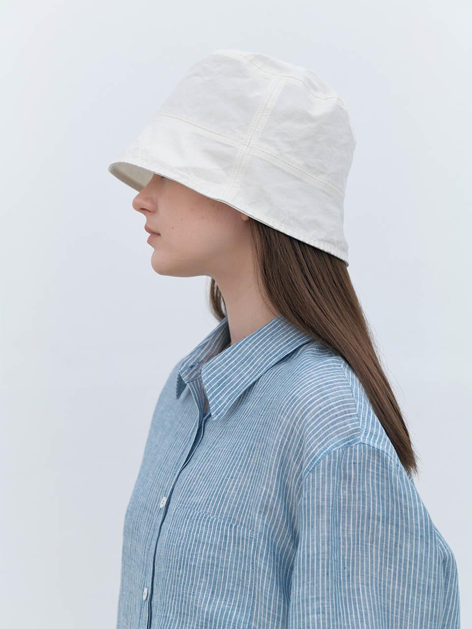 AYU Cotton Bucket Hat [Ivory]