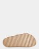 Azalea Wang Azalea Wang Algedi Grommet Flatform Sandal in Tan, Women's at Urban Outfitters - 5