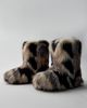 Azalea Wang Azalea Wang Alixia Shaggy Faux Fur Boots in Grey, Women's at Urban Outfitters - 2