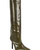 AZALEA WANG AZALEA WANG Alluring Faux Leather Knee High Boot - 1