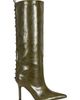 AZALEA WANG AZALEA WANG Alluring Faux Leather Knee High Boot - 2